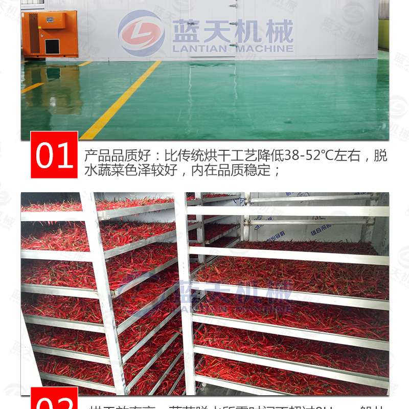 辣椒烘干機(jī)特點(diǎn)